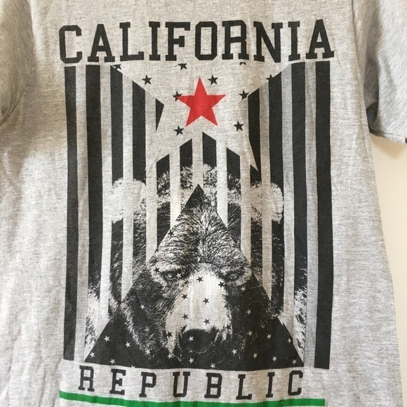 The Raw Uncut Men’s Graphic Print Crew neck Gray Short Sleeve Tee Size S - Picture 9 of 9